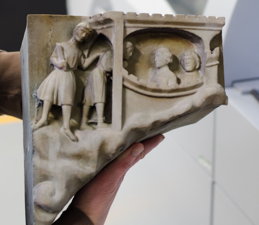3D print of the Frieze section