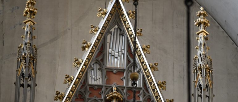 Oleviste kirik, detailfoto orelist